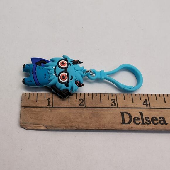 Lot of 2 American Heart Association Kids Challenge Monster Keychain Clip - Picture 8 of 9